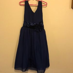 Navy blue girl’s dress